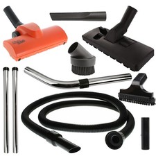 Numatic Henry Full Tool Kit Vacuum Cleaner 2.5M Hose Red Airo Floor Brush & Head