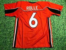 ANTREL ROLLE CUSTOM UNIVERSITY OF MIAMI HURRICANES JERSEY THE U
