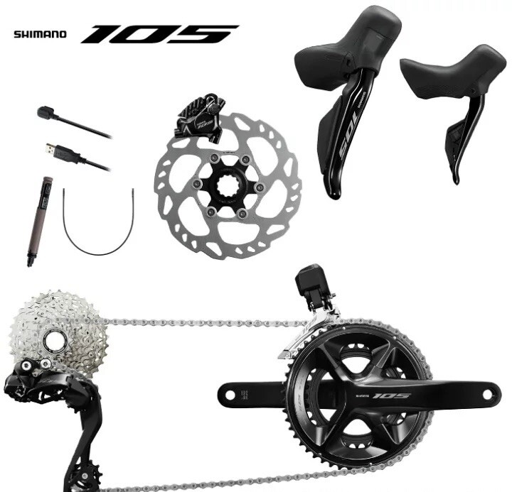 SHIMANOシマノ 105 Di2 Shimano's 105 Goes Electric, 12-Speed, and Wide Range Gearing