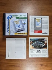 Performance Memory Card Plus for Nintendo 64 N64 w/ Storage Case Box & Stickers