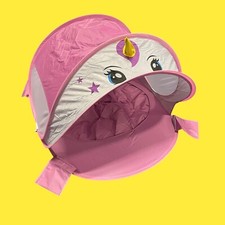 LOT OF 2 - TURNMEON Kids Play Tent with Sandbag Unicorn Pink 8098 Z25/18