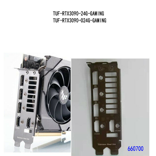 Graphics Card IO Backplate I/O SHIELD FOR ASUS TUF/ROG-STRIX-RTX3090 ...