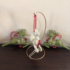 Christmas Reindeer Ornaments Set of 3