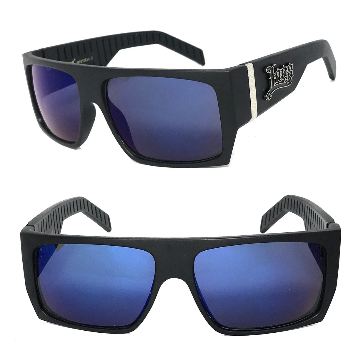 Locs Authentic Cholo Motorcycle Sunglasses OG Style LC74 Matte