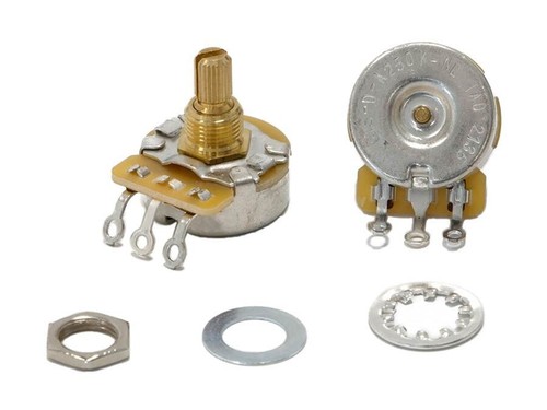CTS USA Premium Guitar Potentiometer / Pot 250k, 500k Volume, Tone All Types - Picture 12 of 28
