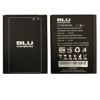 BLU Original OEM Battery C735939250L 2550mAh for BLU studio X10+ PLUS S990EQ