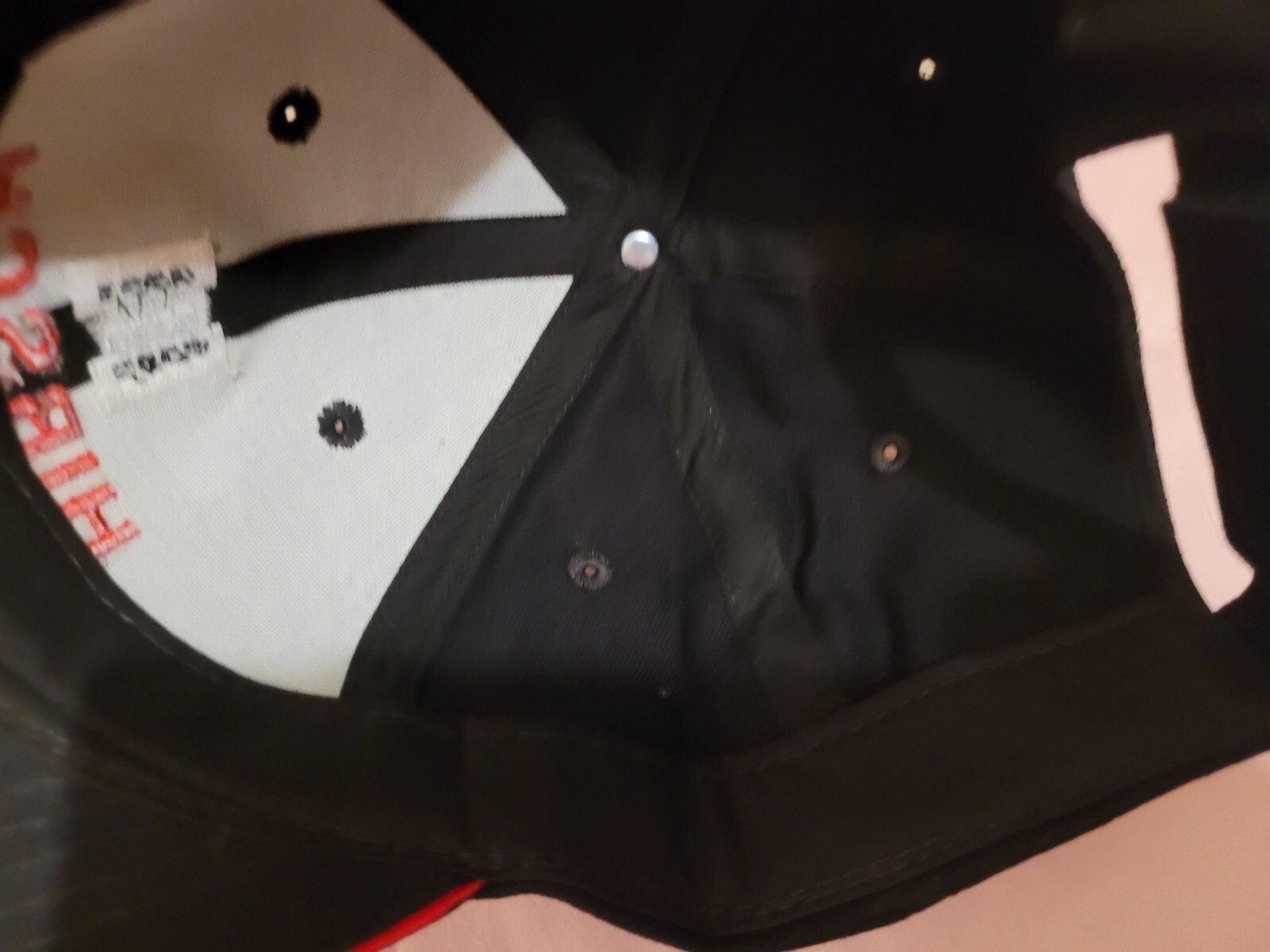 Hirsch Electronics Hat Cap Adjustable Black Red O… - image 14