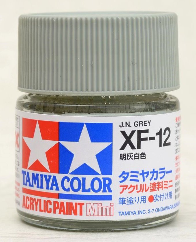 Tamiya Color Acrylic Paint Flat 8170181793 XF1 to XF93 (10ml