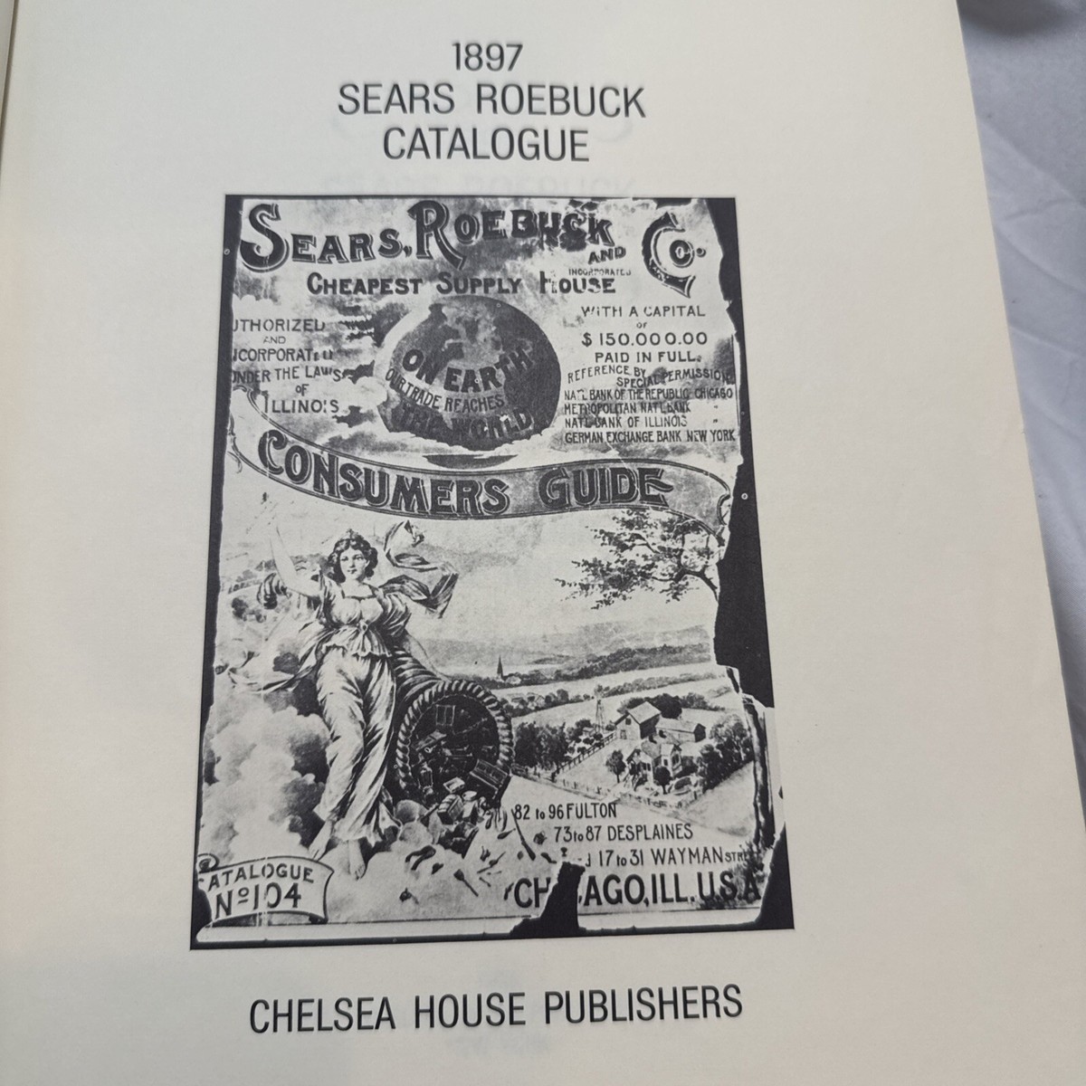 VINTAGE 1897 SEARS ROEBUCK CATALOG VICTORIAN Original 1968 | eBay