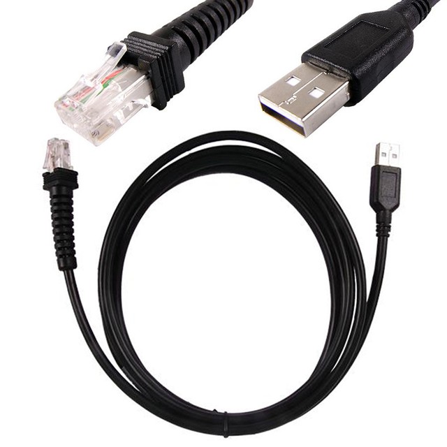 6FT 2M USB Cable For PSC Datalogic QS6500 7000 1100i 3200VS Barcode