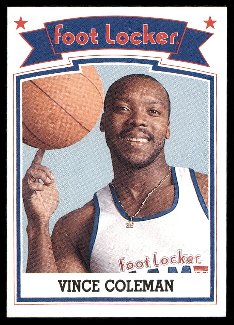 198990 Foot Locker Slam Fest (B) Vince Coleman 3 Low Grade eBay