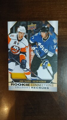 2023-24 Tim Hortons Greatest Duos Rookie Connections John Tavares / Victor Hedma