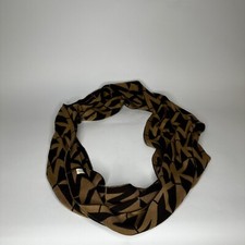 Michael Kors MK Scarf - Black/Brown, NWOT, Never Worn