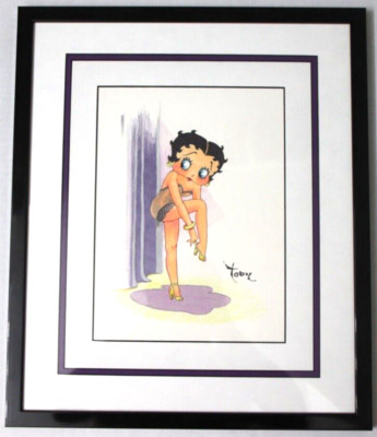 Betty Boop Pinup Cel