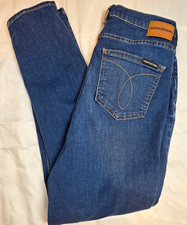 Calvin Klein - Women's 29 High Rise Skinny Dark Wash Blue Jeans Denim
