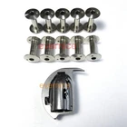for SINGER 45K ADLER 104 105 SHUTTLE HOOK CLOSED FRAME & 10 Bobbins