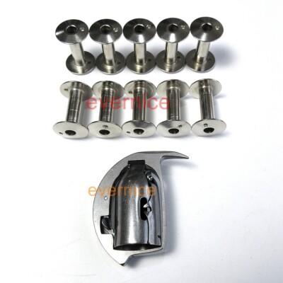 for SINGER 45K ADLER 104 105 SHUTTLE HOOK CLOSED FRAME & 10 Bobbins