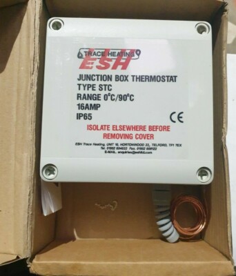TRACE HEATING ESH STC JUNCTION BOX THERMOSTAT (R5S1.7B3)