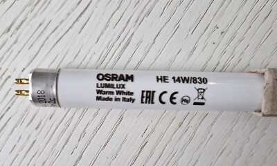 Osram Ledvance  HE 14W 830 Leuchstofflampe Leuchtstoffröhre warm white 549mm