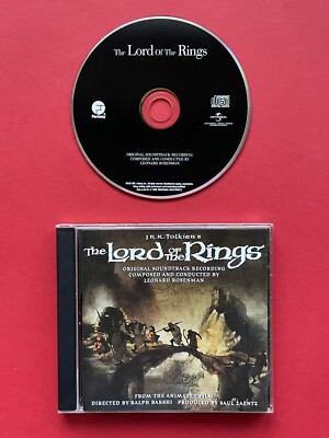 Lord of the Rings 1978 Anime CD SOUNDTRACK Box OVP Gatefold HERR DER RINGE no LP