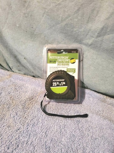 NEW PITTSBURG 25 FOOT QUICK FIND TAPE MEASURES EASY READ / FREE SHIPPING - Picture 4 of 4