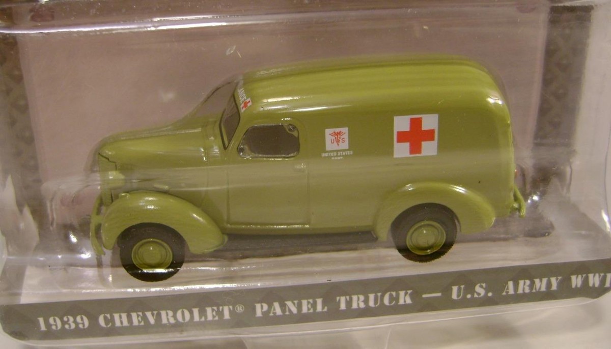 1939 '39 CHEVY PANEL TRUCK U.S. ARMY BATTALION 64 R3 MILITARY