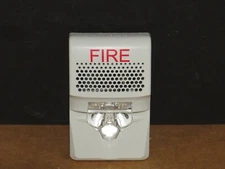 EDWARDS G1AVWF INDOOR 15/75 HORN STROBE WHITE WITH FIRE MARKING