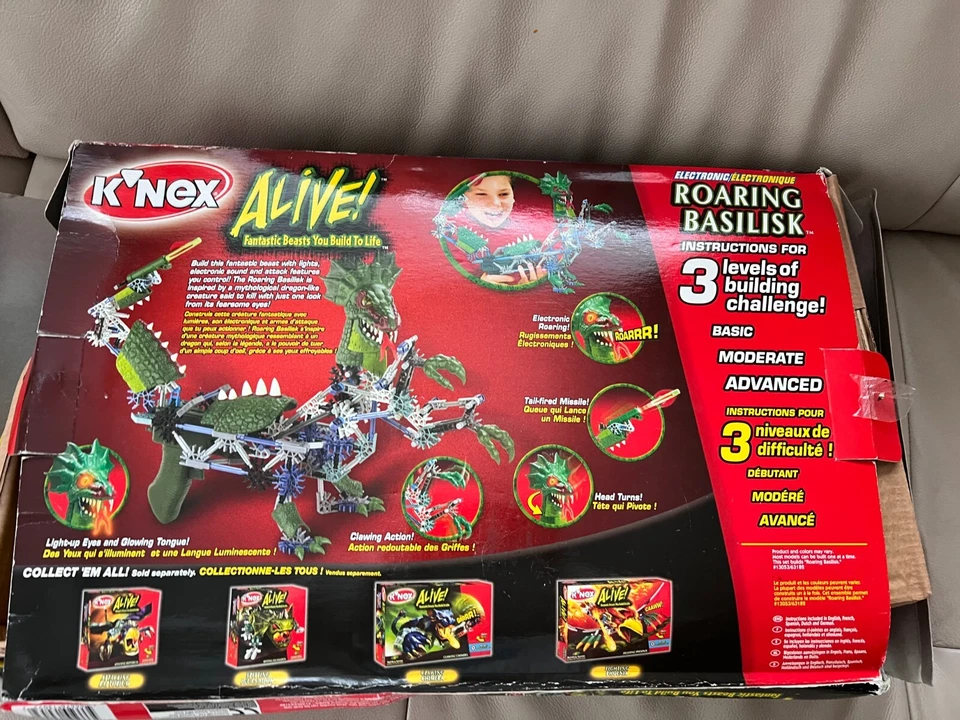 Knex Alive Roaring Basilisk Fantastic Beasts You Build To Life - Image 4 of 4