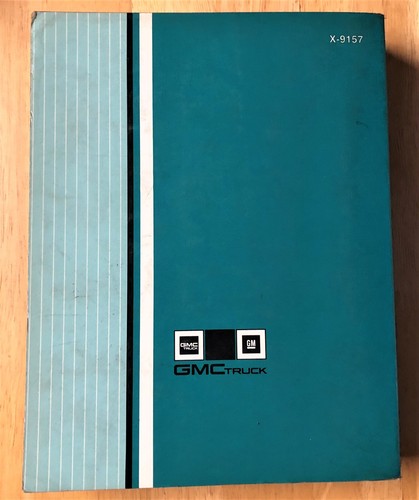 1991 GMC Rally/Vandura Truck Service Shop Repair Workshop Manual - Picture 2 of 4