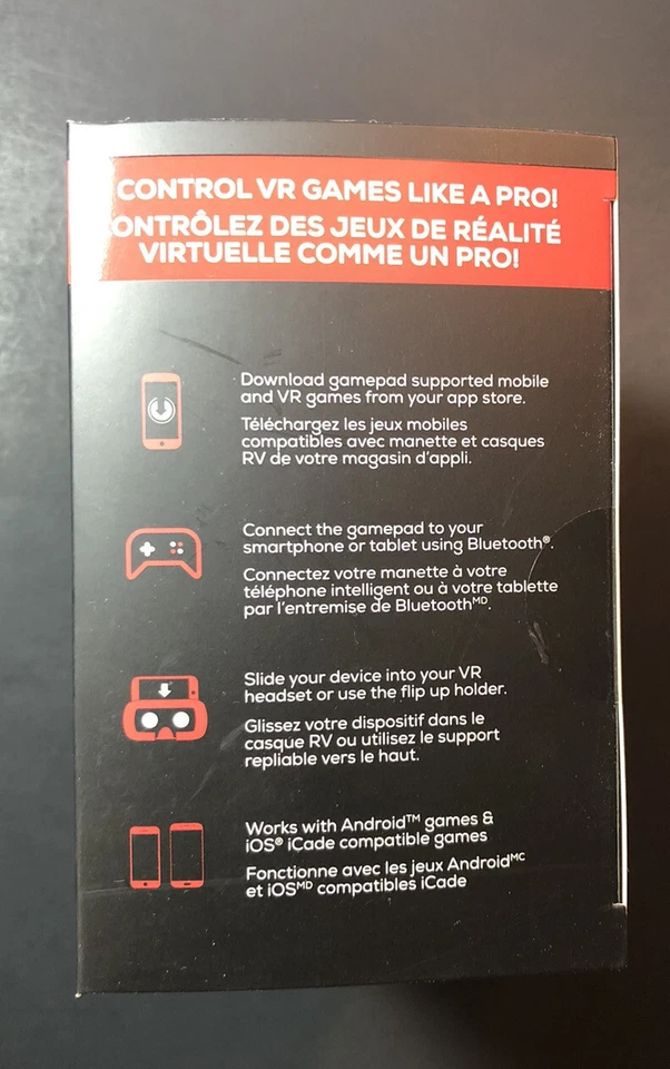 EVO VR Wireless Bluetooth Controller for Smartphones [ Pro Level ] NEW - Image 3 of 4