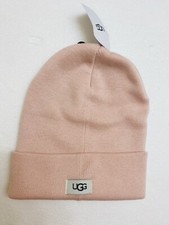 UGG Baby Pink Classic Knit Beanie, Adult One Size Fits All