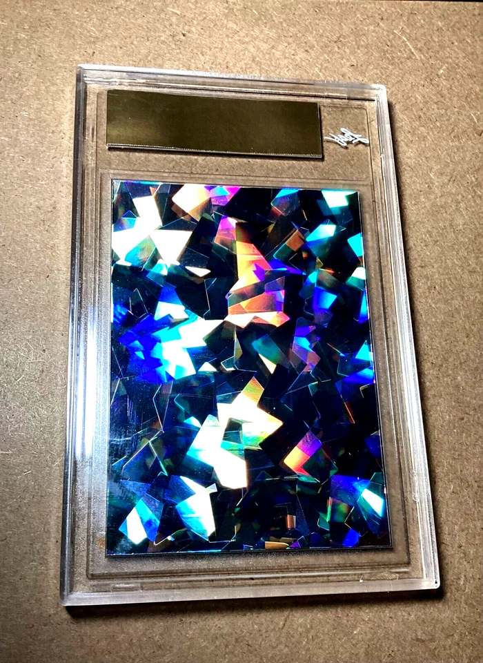 Ronald Acuna Jr 1/1 Hoja Vibrance Braves Deion Sanders Wilkins 1 de 1 Cristal SP Foto 3 de 4