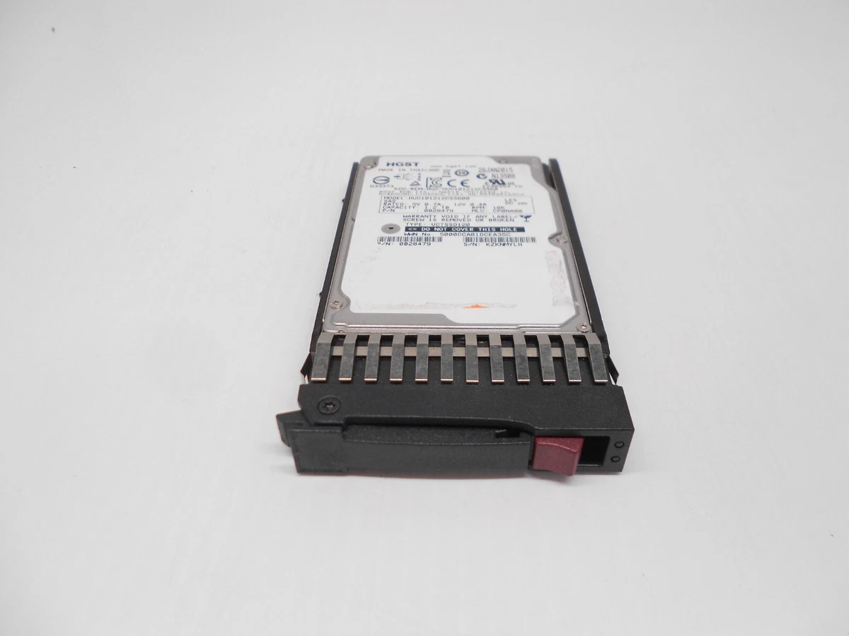 HGST 900GB 10K RPM SAS 2.5-inch Server Hard Drive – 12Gb/s, Tested