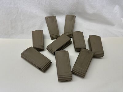 Used x2 Safariland 71-1-55  Single & Double Stack Pouch Belt Loop FDE