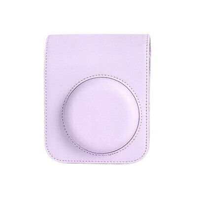 Camera Case Bag Cover For Fujifilm Instax Mini 12 Adjustable Strap PU Leather - Picture 14 of 14