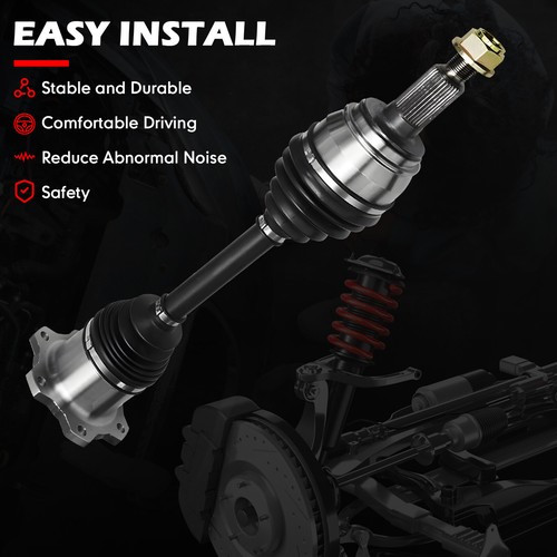 Front CV Axle Shaft for 2007-2020 Chevy GMC Silverado Sierra 1500 Tahoe Yukon - Foto 9 di 10