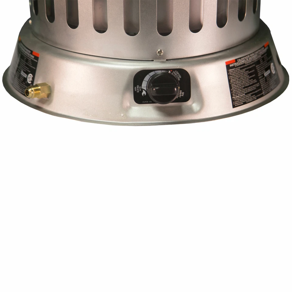 Calentador de convección de calor Dura, 50k-80k BTU, apagado automático, exterior/interior - LPC80 Foto 3 de 3