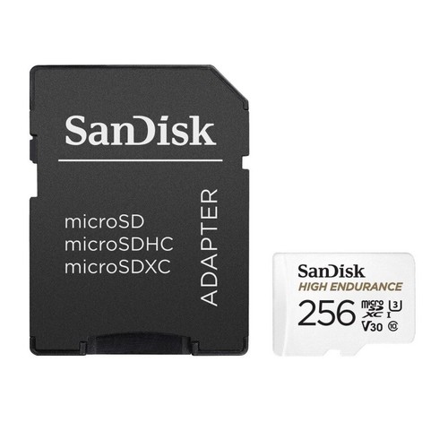 Sandisk 32GB 64GB 128GB 256GB 512GB High Endurance karta pamięci microSD CCTV - Zdjęcie 20 z 26