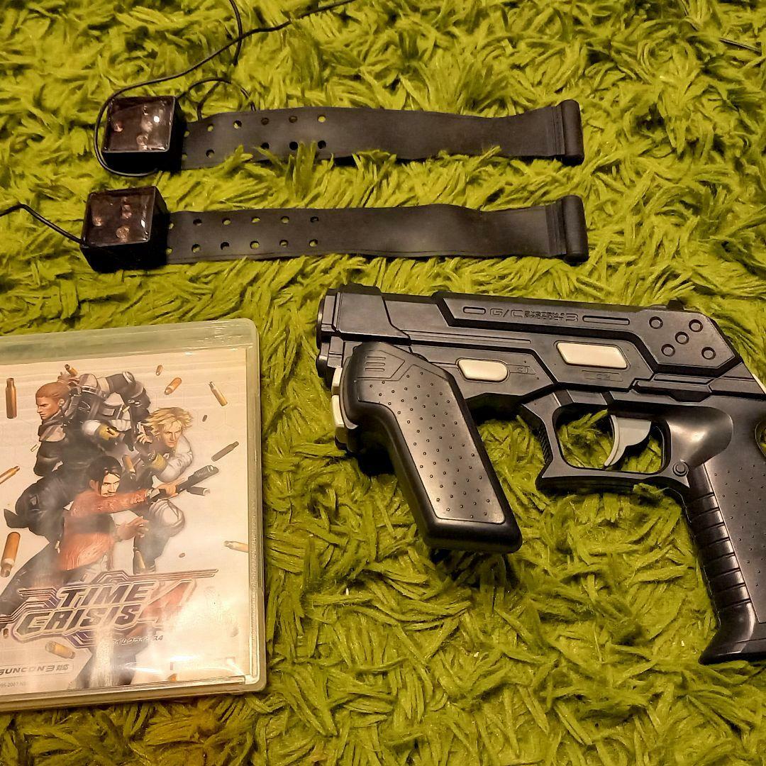 PS3 Time Crisis 4 + Guncon 3 Set Box Sony Playstation 3 PS3