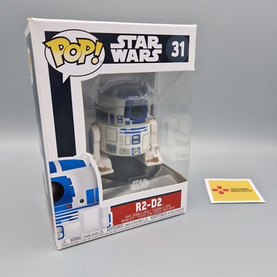 Funko Pop Star Wars	#31	R2-D2		OVP oben und hinten etwas eingedrückt