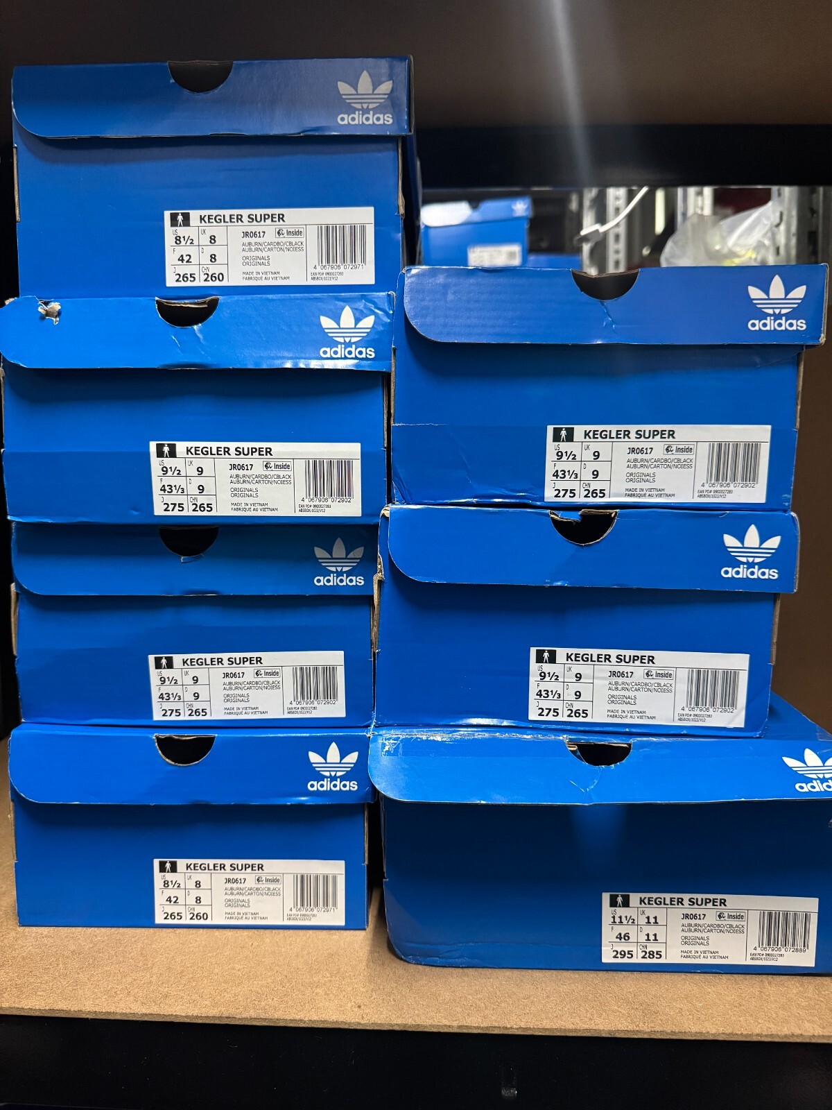 Authentic Adidas Originals Kegler Super ® ( Men Sizes: UK 7 - 12 ) Brown /Black image 7