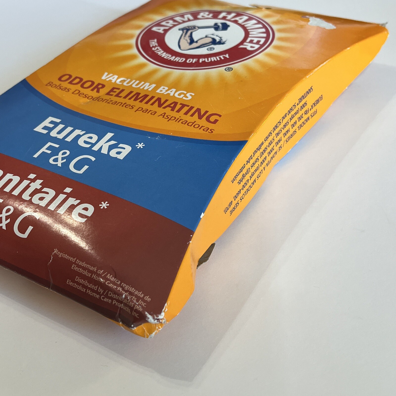 3 new BAGS for Arm & Hammer odor Eliminating Vacuum Bags F G Eureka