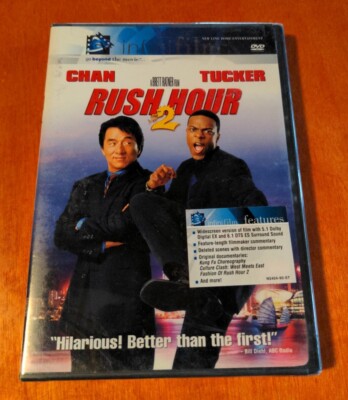 Rush Hour 2 DVD Jackie Chan  Chris Tucker  Brett Ratner  John Lone  Alan King