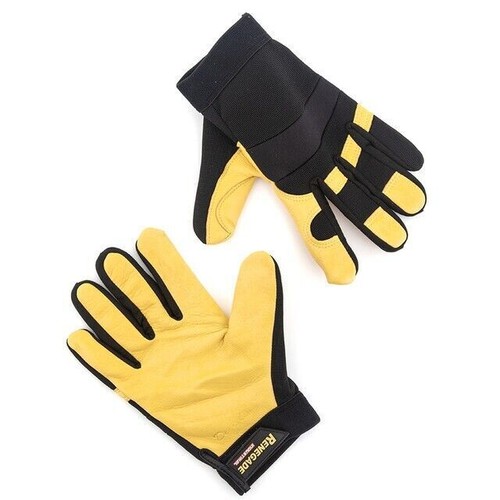 Renegade Industrial Heavy Duty Deer Skin Palm Gloves - Extra-Large (XL) - 2219XL - Picture 2 of 5