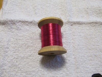 NATIONAL TACKLE METALLIC ROD BUILDING THREAD SIZE D 100YD SPOOL 1 PER ...