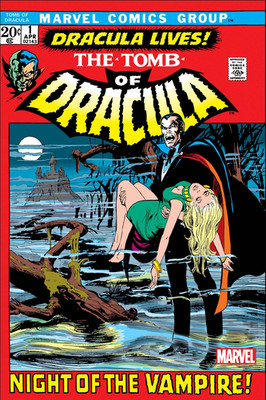 The Tomb of Dracula Issue 1 Comic Book Poster Night of the Vampire