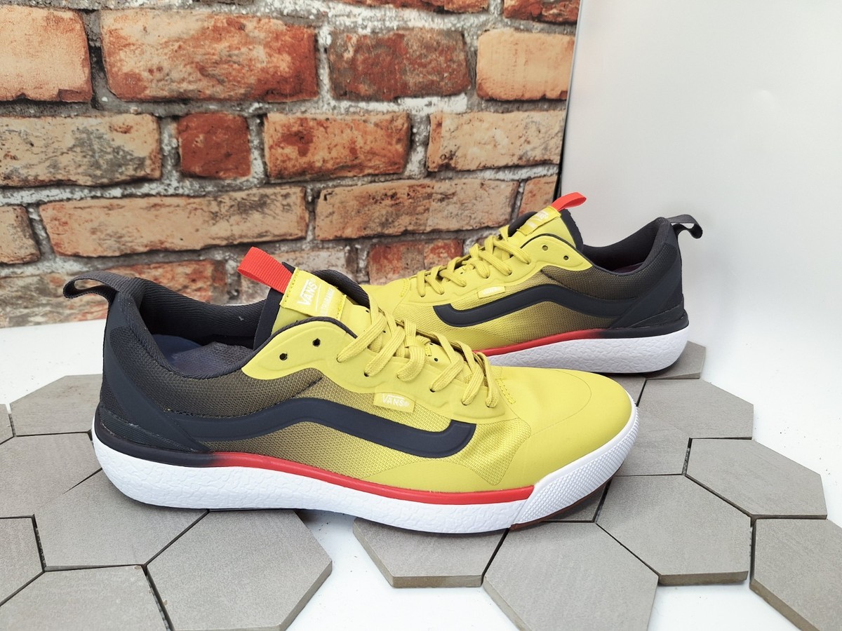 Men Sz 12 Vans UltraRange EXO MTE Sulphur Yellow Red Bruce Lee