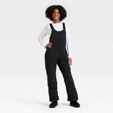 Women's Snowsport Waterproof Snow Bib - All In Motion Black XXL