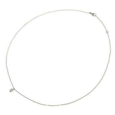 De Beers Halskette Forever to Solitaire Platin Diamant 0,33ct Damen Accessoire