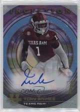 2022-23 Bowman Inception University Auto Tony Grimes #BIA-TG Auto 0c2